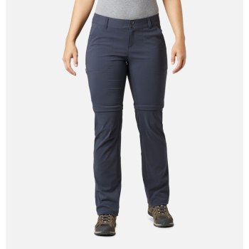 Columbia Ženske Hlače - Saturday Trail II Stretch Convertible Crne | QFMK-02635